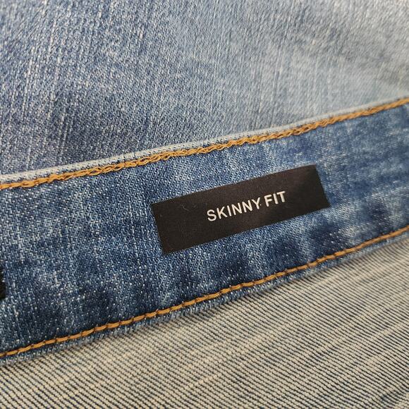 NWT Judy Blue Skinny Fit Jeans 20W Med Blue Mid Rise Stretch Denim Pants - Picture 7 of 10